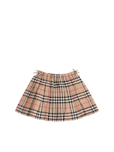 vintage burberry skirt suite|Burberry check pleated skirt.